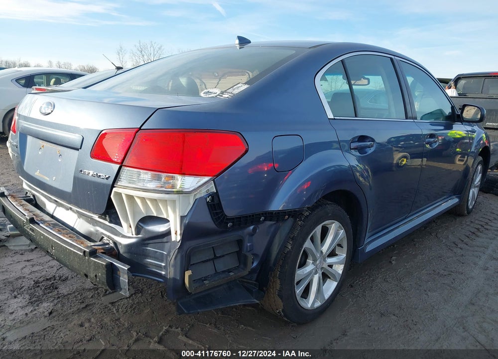 2013 SUBARU LEGACY 2.5I LIMITED VIN: 4S3BMCK66D3025618
