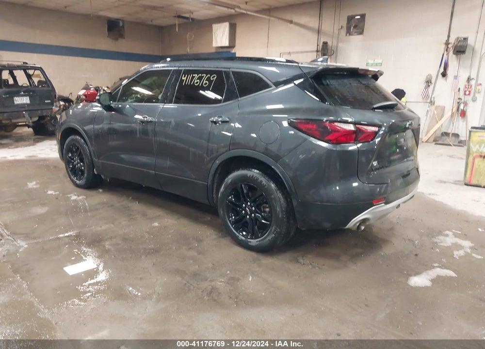 2021 CHEVROLET BLAZER VIN: 3GNKBJR43MS521587