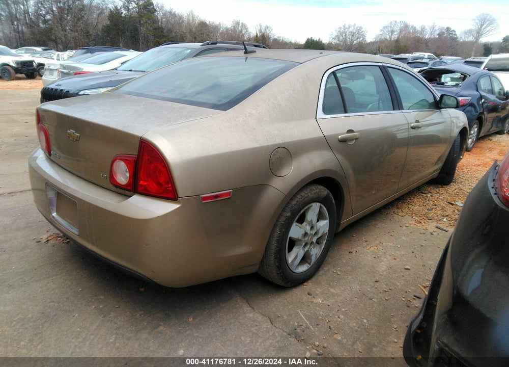 2008 CHEVROLET MALIBU LS VIN: 1G1ZG57B58F180892