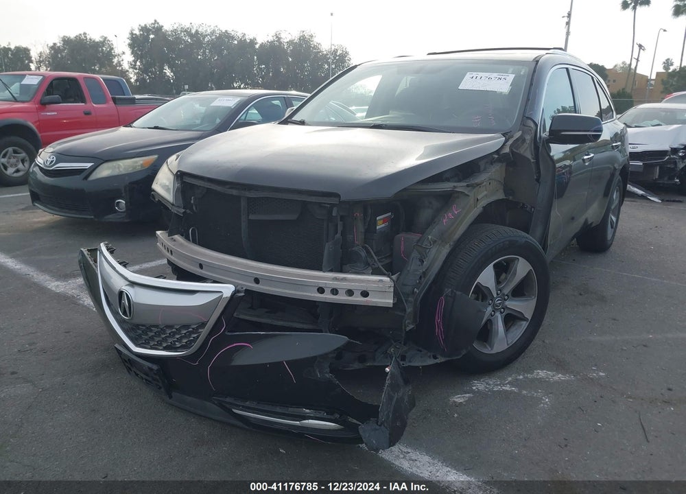 2014 ACURA MDX VIN: 5FRYD4H27EB044329