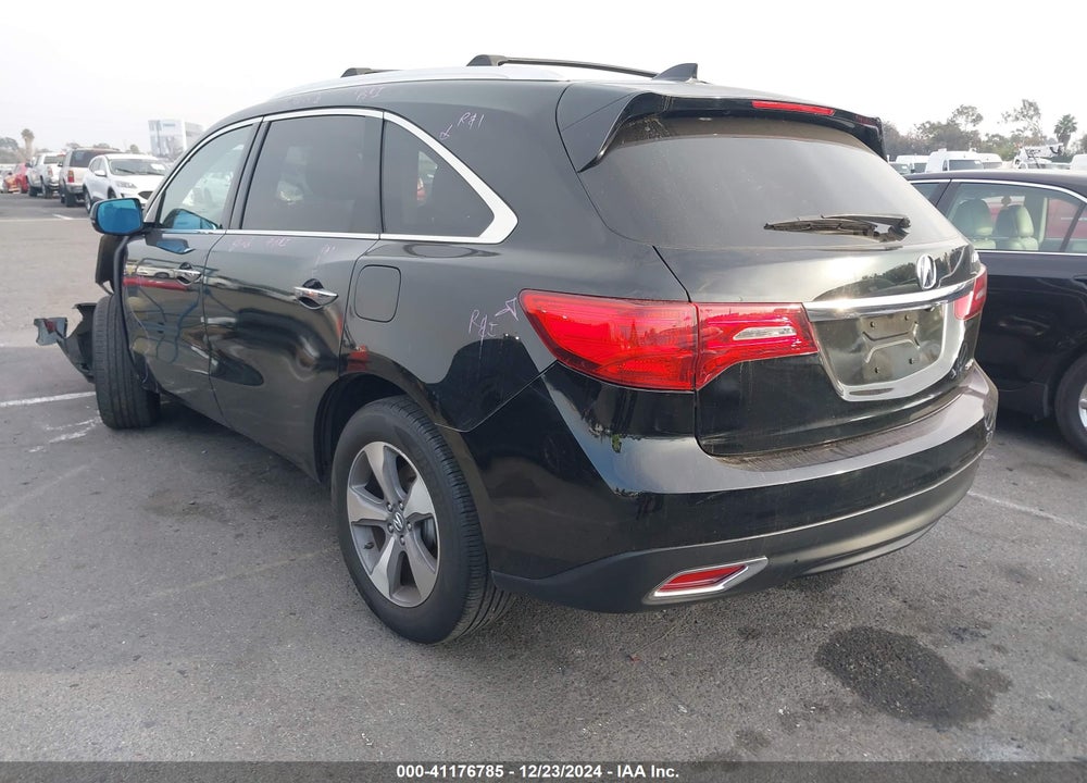 2014 ACURA MDX VIN: 5FRYD4H27EB044329