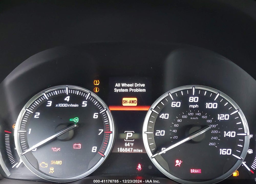 2014 ACURA MDX VIN: 5FRYD4H27EB044329