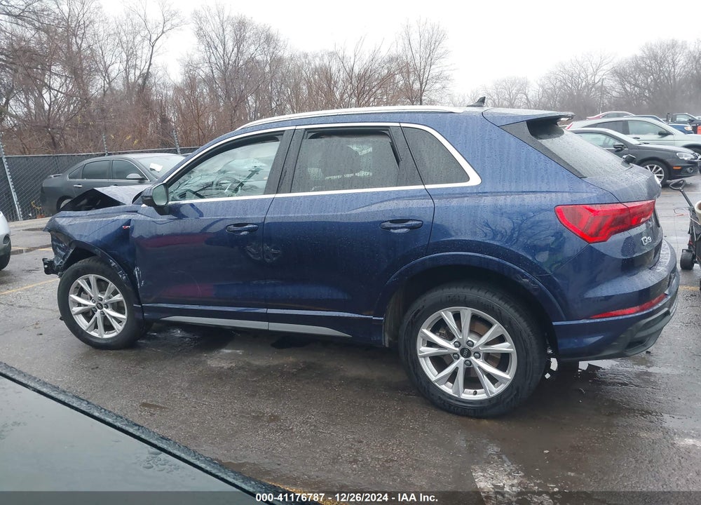 2023 AUDI Q3 PREMIUM 45 TFSI S LINE QUATTRO TIPTRONIC VIN: WA1DECF35P1113706
