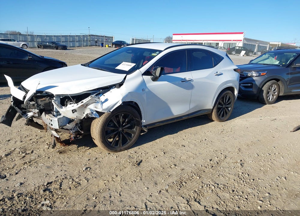 2022 LEXUS NX 350 F SPORT HANDLING VIN: JTJKGCEZ8N2002519