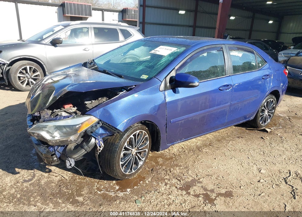2014 TOYOTA COROLLA S PREMIUM VIN: 2T1BURHE3EC000282
