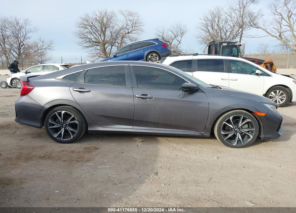 2018 HONDA CIVIC SI VIN: 2HGFC1E59JH703056