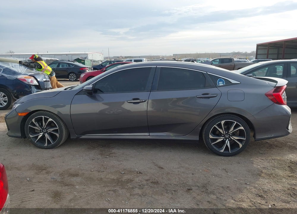 2018 HONDA CIVIC SI VIN: 2HGFC1E59JH703056