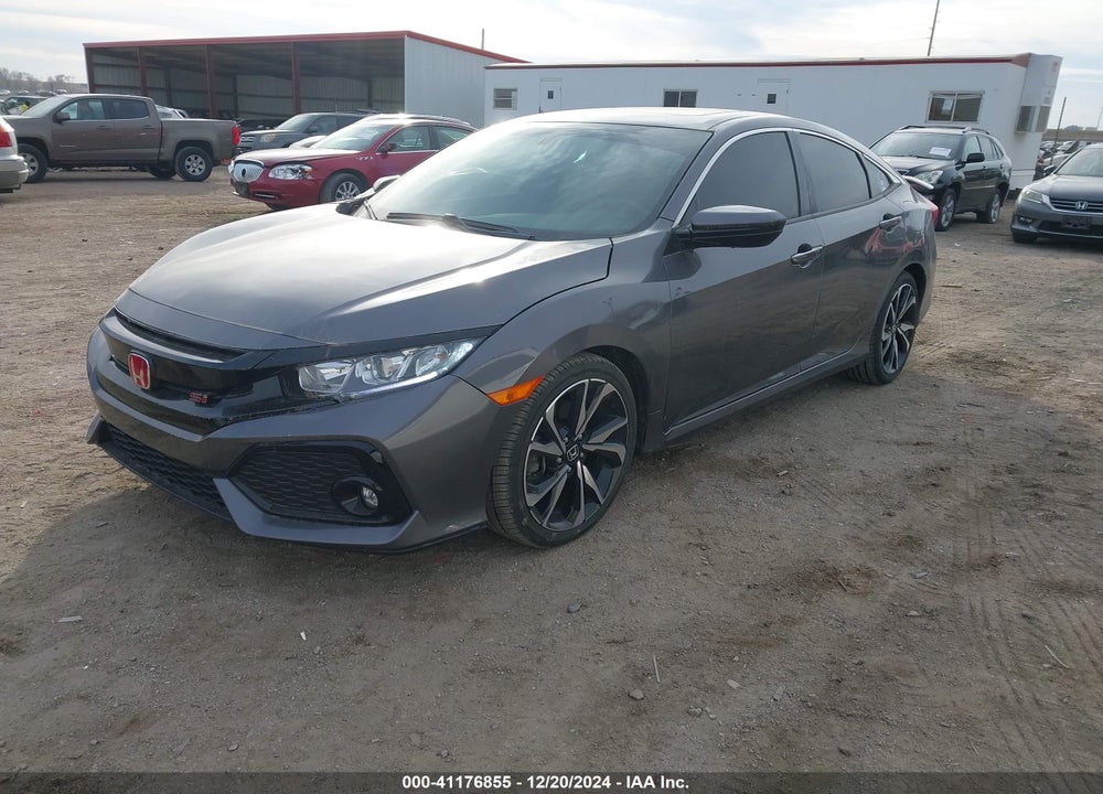 2018 HONDA CIVIC SI VIN: 2HGFC1E59JH703056