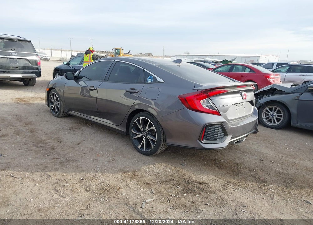 2018 HONDA CIVIC SI VIN: 2HGFC1E59JH703056