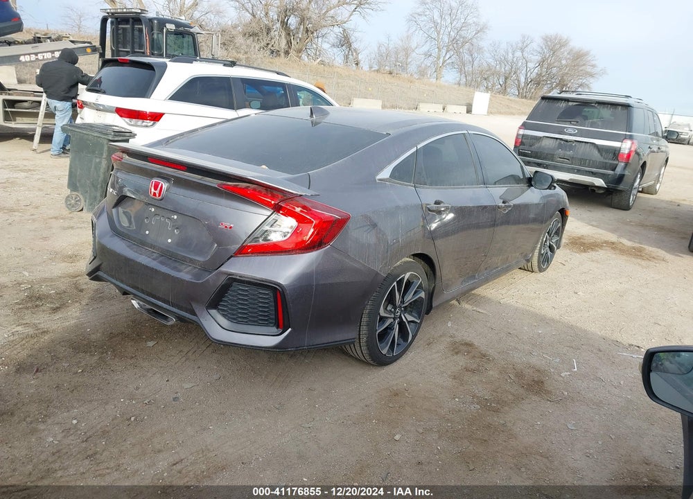 2018 HONDA CIVIC SI VIN: 2HGFC1E59JH703056