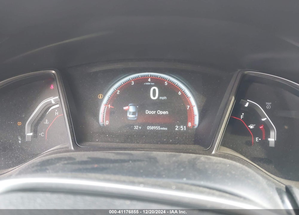 2018 HONDA CIVIC SI VIN: 2HGFC1E59JH703056