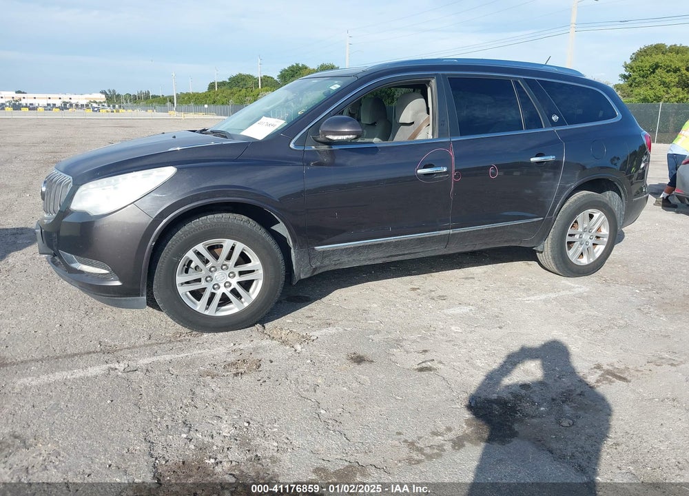 2014 BUICK ENCLAVE CONVENIENCE VIN: 5GAKRAKD0EJ205549