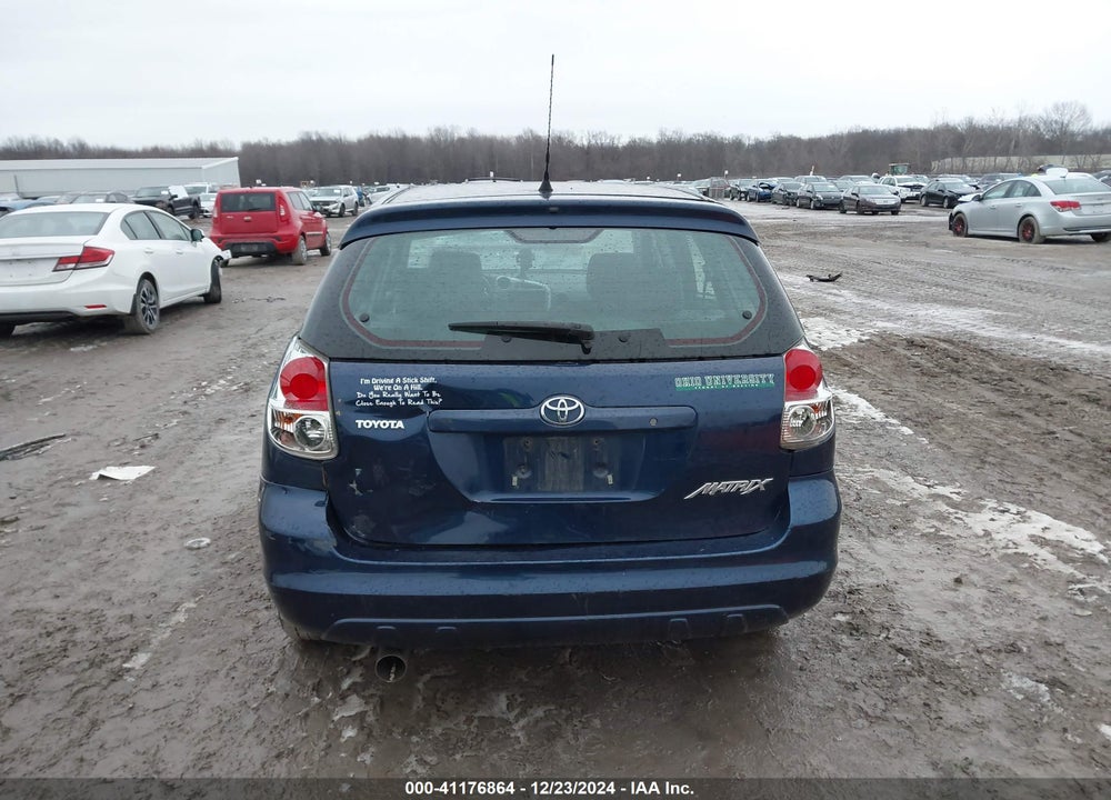 2005 TOYOTA MATRIX VIN: 2T1KR32EX5C489593