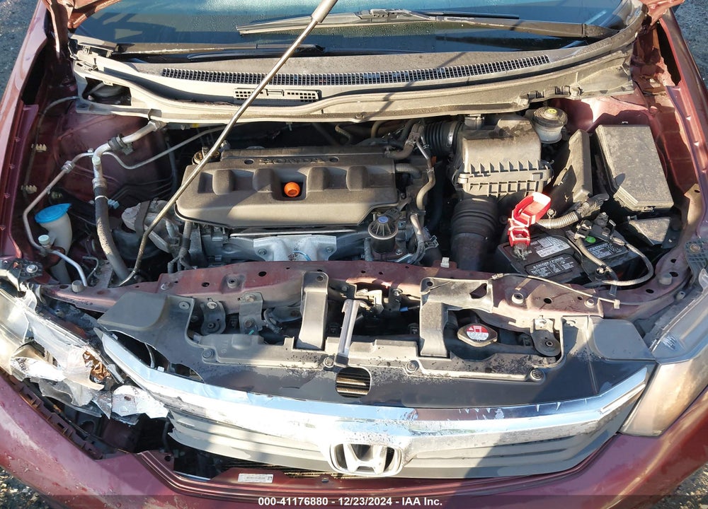2012 HONDA CIVIC SDN LX VIN: 19XFB2F5XCE303589