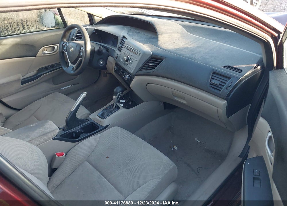 2012 HONDA CIVIC SDN LX VIN: 19XFB2F5XCE303589