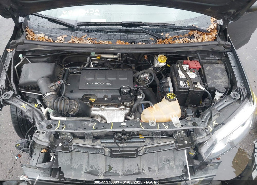 2019 CHEVROLET SONIC LT AUTO VIN: 1G1JD6SB8K4147388