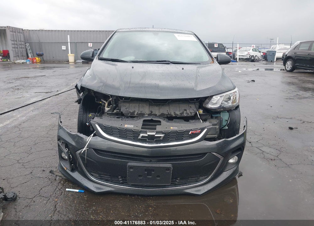 2019 CHEVROLET SONIC LT AUTO VIN: 1G1JD6SB8K4147388