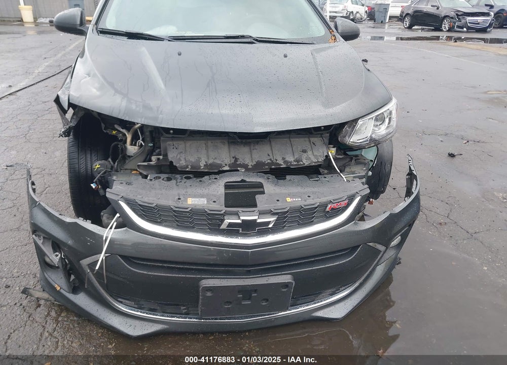 2019 CHEVROLET SONIC LT AUTO VIN: 1G1JD6SB8K4147388