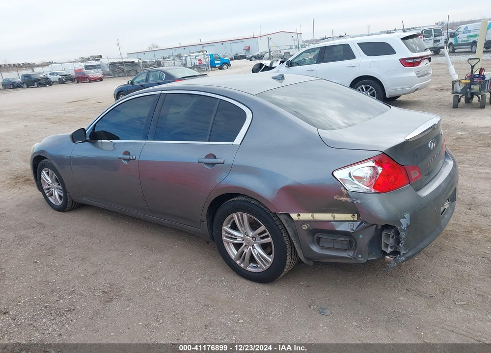 2013 INFINITI G37X VIN: JN1CV6AR8DM357720