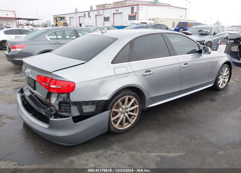 2015 AUDI A4 VIN: WAUAFAFL0FA015642