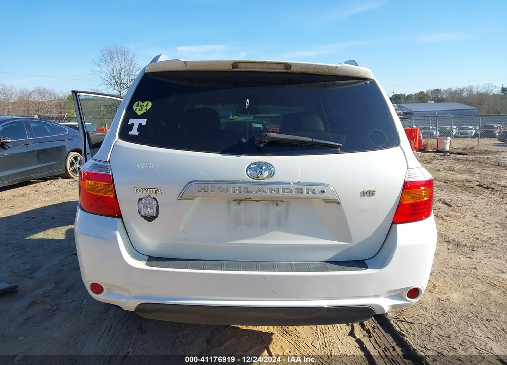 2008 TOYOTA HIGHLANDER LIMITED VIN: JTEDS42A182051852