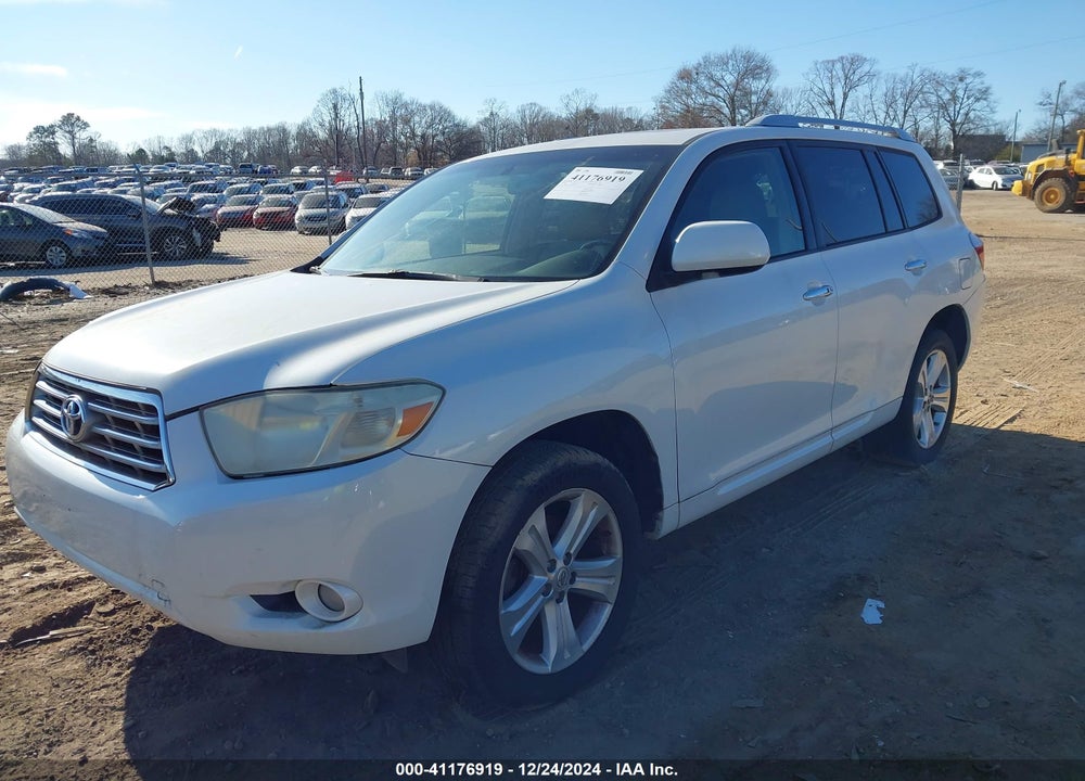 2008 TOYOTA HIGHLANDER LIMITED VIN: JTEDS42A182051852