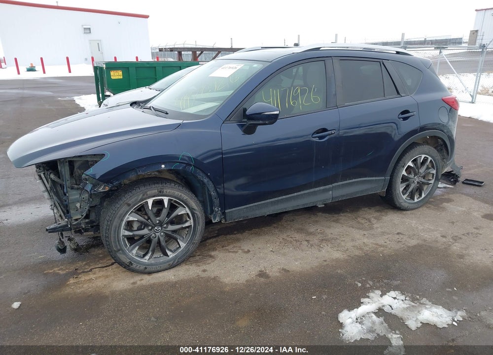 2016 MAZDA CX-5 GRAND TOURING VIN: JM3KE4DY2G0839859