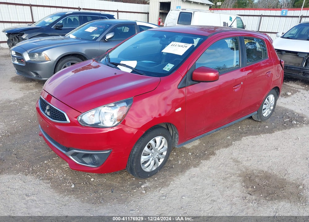 2019 MITSUBISHI MIRAGE ES/RF VIN: ML32A3HJ6KH014786