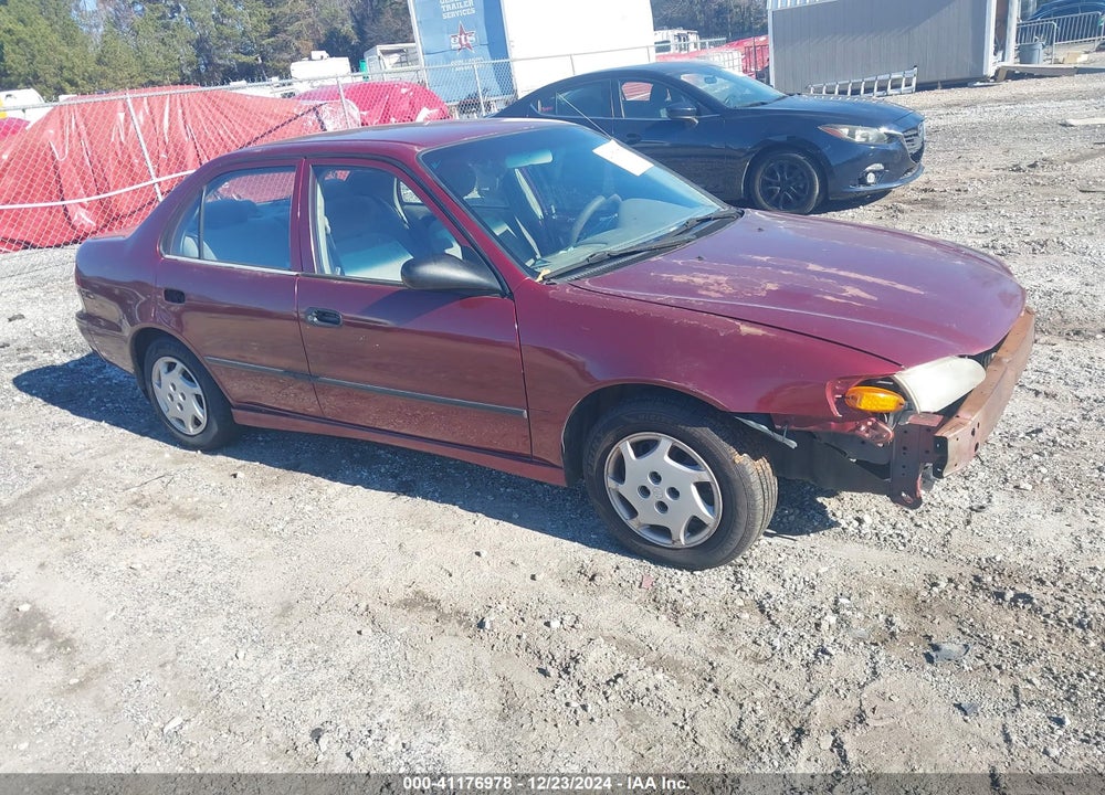 2000 TOYOTA COROLLA CE VIN: 1NXBR12EXYZ412150