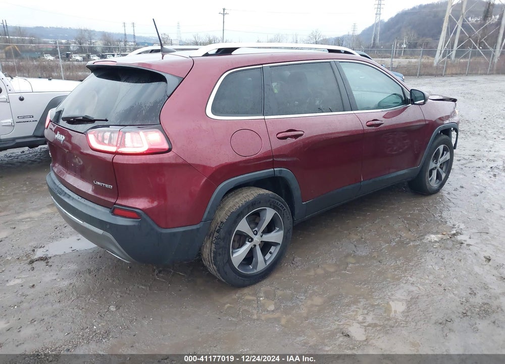 2019 JEEP CHEROKEE LIMITED 4X4 VIN: 1C4PJMDXXKD168976