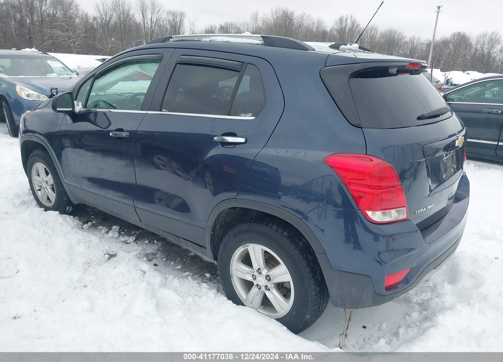 2018 CHEVROLET TRAX LT VIN: 3GNCJPSB9JL417453