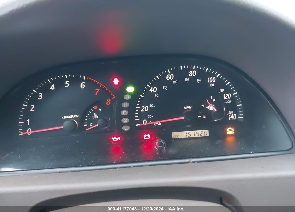 2003 TOYOTA CAMRY LE VIN: 4T1BE32K93U653252