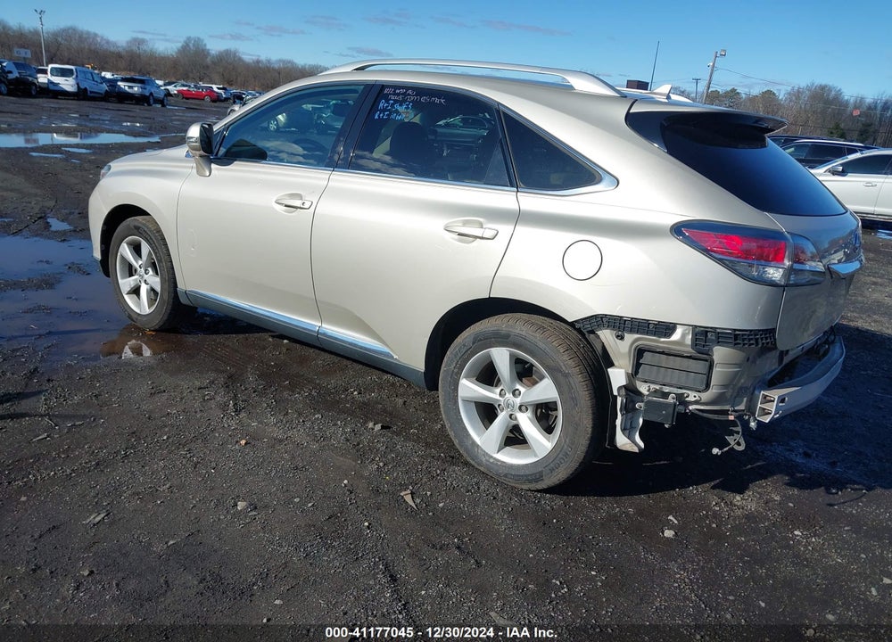 2013 LEXUS RX 350 VIN: 2T2BK1BA6DC186939