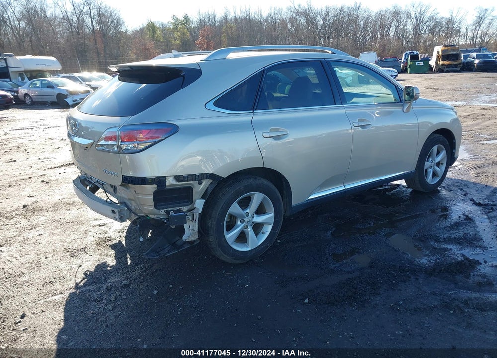 2013 LEXUS RX 350 VIN: 2T2BK1BA6DC186939