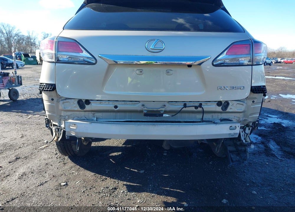 2013 LEXUS RX 350 VIN: 2T2BK1BA6DC186939