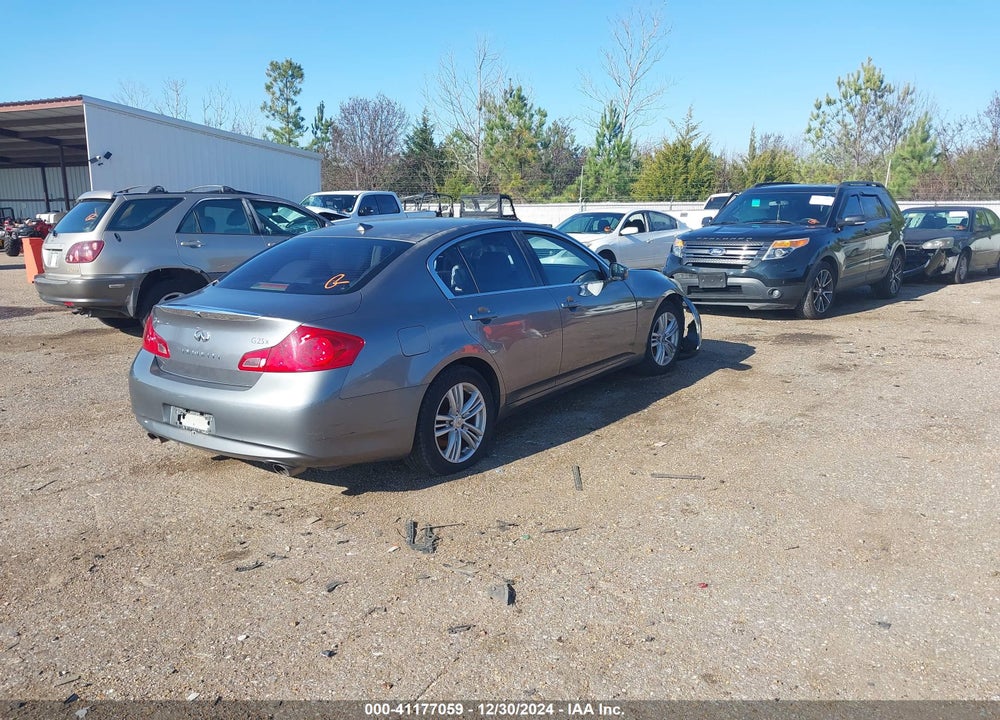 2012 INFINITI G25 X VIN: JN1DV6AR0CM731708