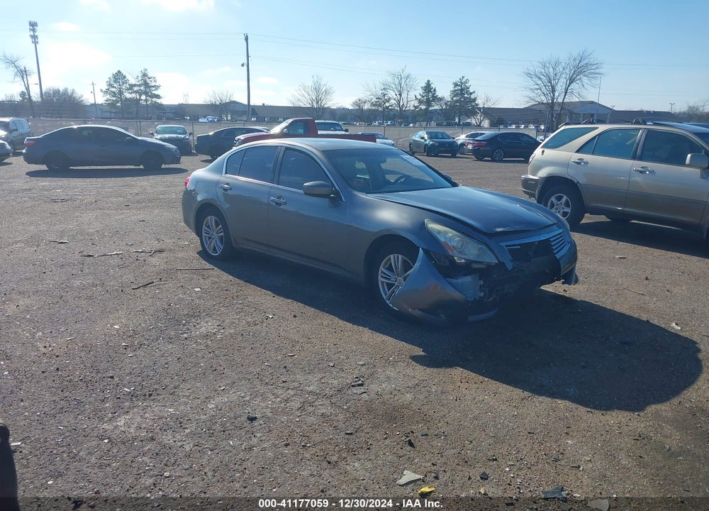 2012 INFINITI G25 X VIN: JN1DV6AR0CM731708
