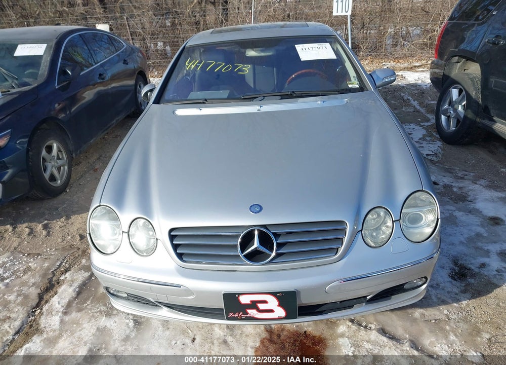 2003 MERCEDES-BENZ CL 500 VIN: WDBPJ75J33A035974