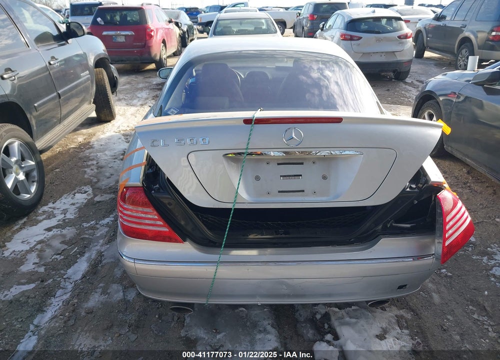 2003 MERCEDES-BENZ CL 500 VIN: WDBPJ75J33A035974