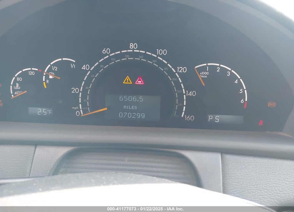 2003 MERCEDES-BENZ CL 500 VIN: WDBPJ75J33A035974
