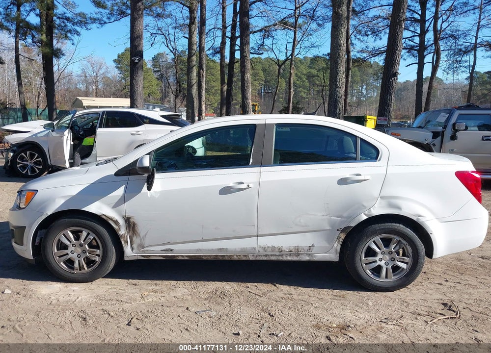 2014 CHEVROLET SONIC LT AUTO VIN: 1G1JC5SBXE4109288