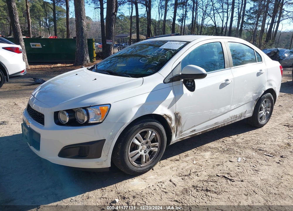 2014 CHEVROLET SONIC LT AUTO VIN: 1G1JC5SBXE4109288