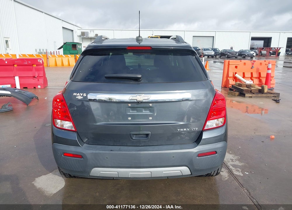 2016 CHEVROLET TRAX LTZ VIN: 3GNCJMSB3GL187254