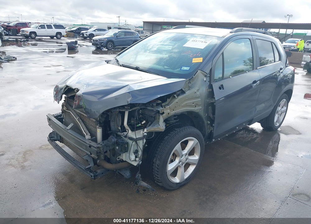2016 CHEVROLET TRAX LTZ VIN: 3GNCJMSB3GL187254