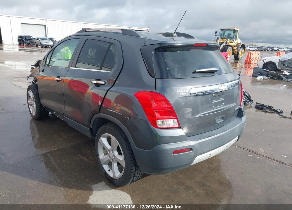2016 CHEVROLET TRAX LTZ VIN: 3GNCJMSB3GL187254