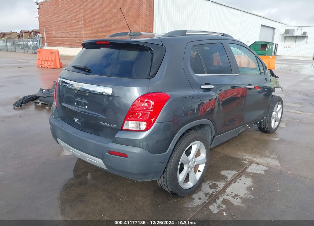 2016 CHEVROLET TRAX LTZ VIN: 3GNCJMSB3GL187254