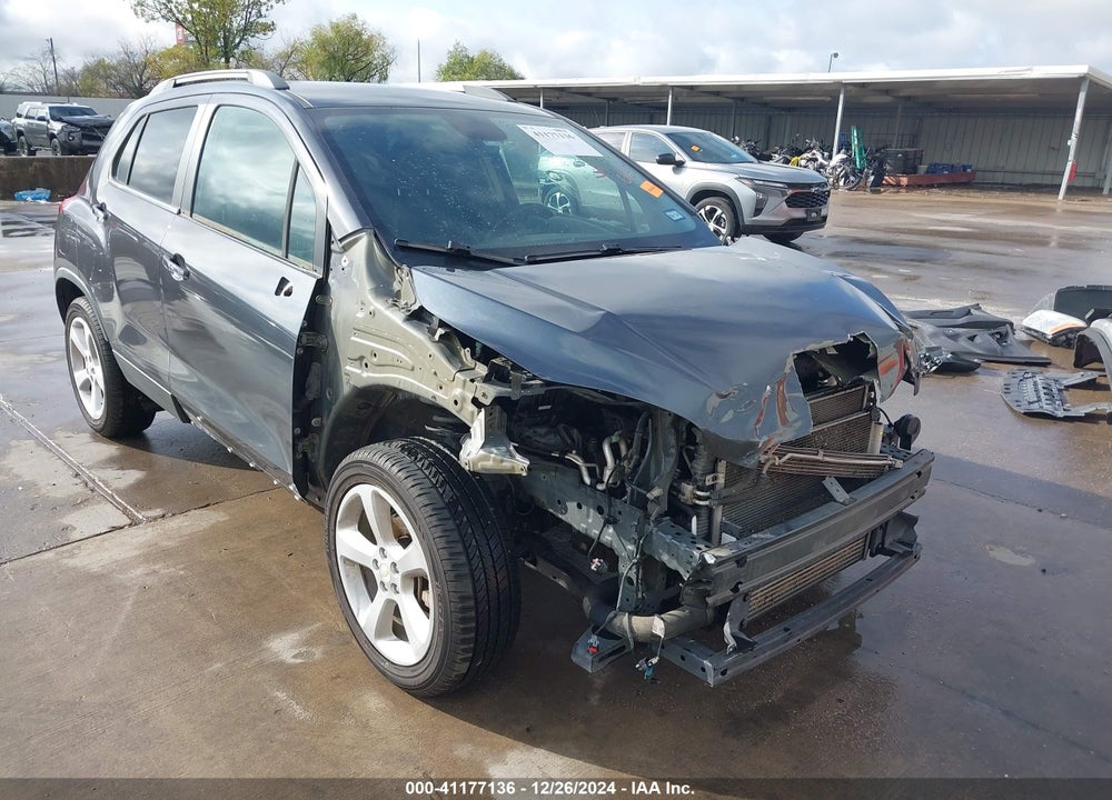 2016 CHEVROLET TRAX LTZ VIN: 3GNCJMSB3GL187254