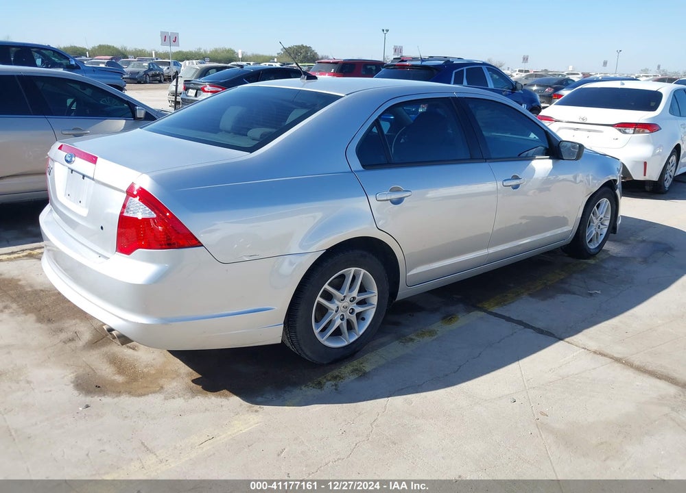 2012 FORD FUSION VIN: 3FAHP0GAXCR124512