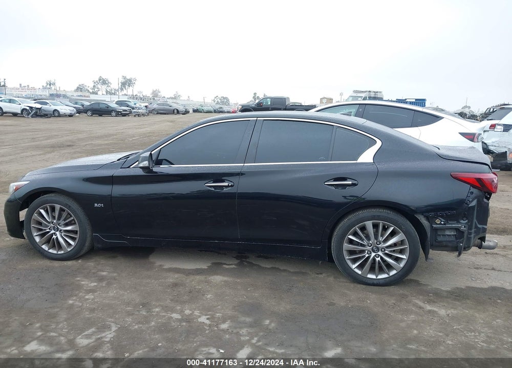 2018 INFINITI Q50 3.0T LUXE VIN: JN1EV7AR4JM443312