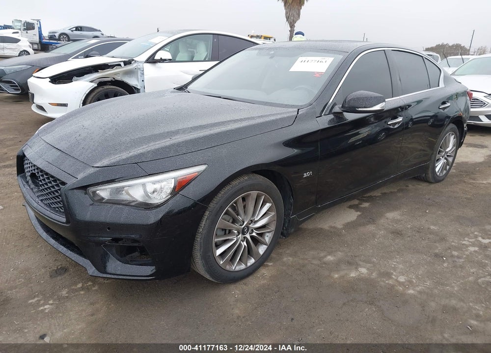 2018 INFINITI Q50 3.0T LUXE VIN: JN1EV7AR4JM443312